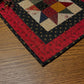 Primitive Farmhouse Scrappy Star Table Topper  Item #1603