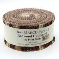Redwood Cupboard by Pam Buda 2-1/2 /strip Jelly Roll 40pcs # ST52-006