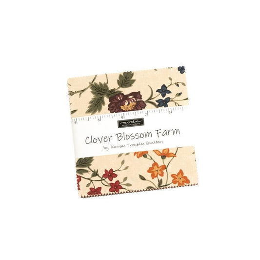 Clover Blossom Farm by Kansas Troubles  Charm Pack 9710PP