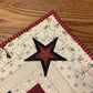 Primitive Farmhouse Log Cabin Table Topper Item #1634