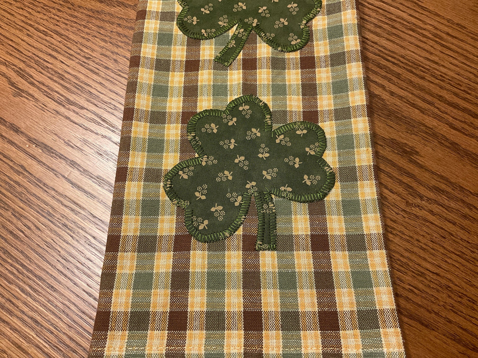 Primitive Farmhouse St.Patrick's Towel Item #1642