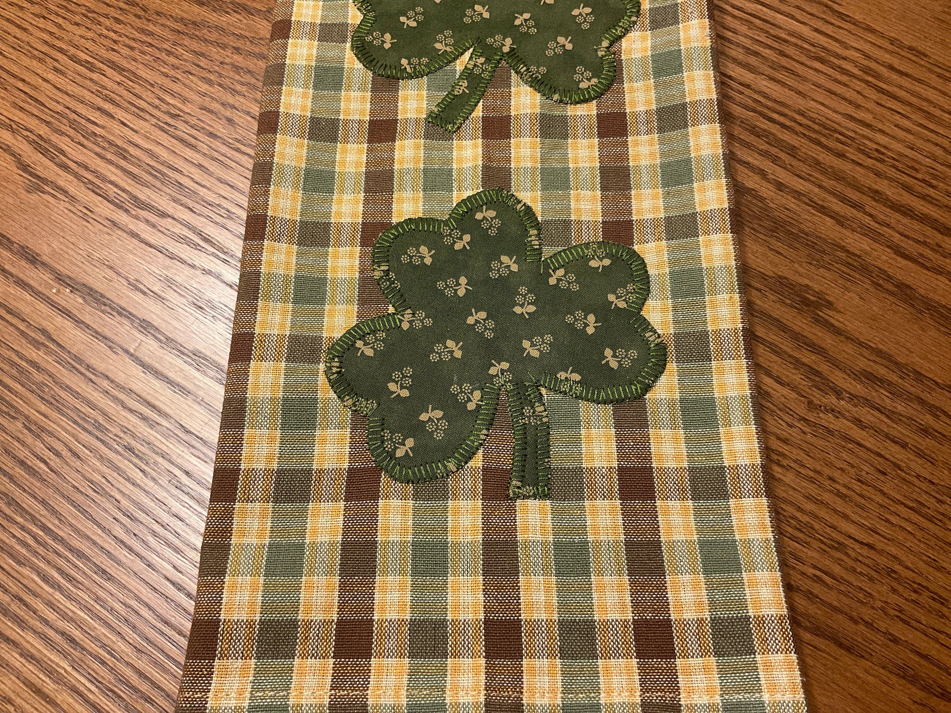 Primitive Farmhouse St.Patrick's Towel Item #1646
