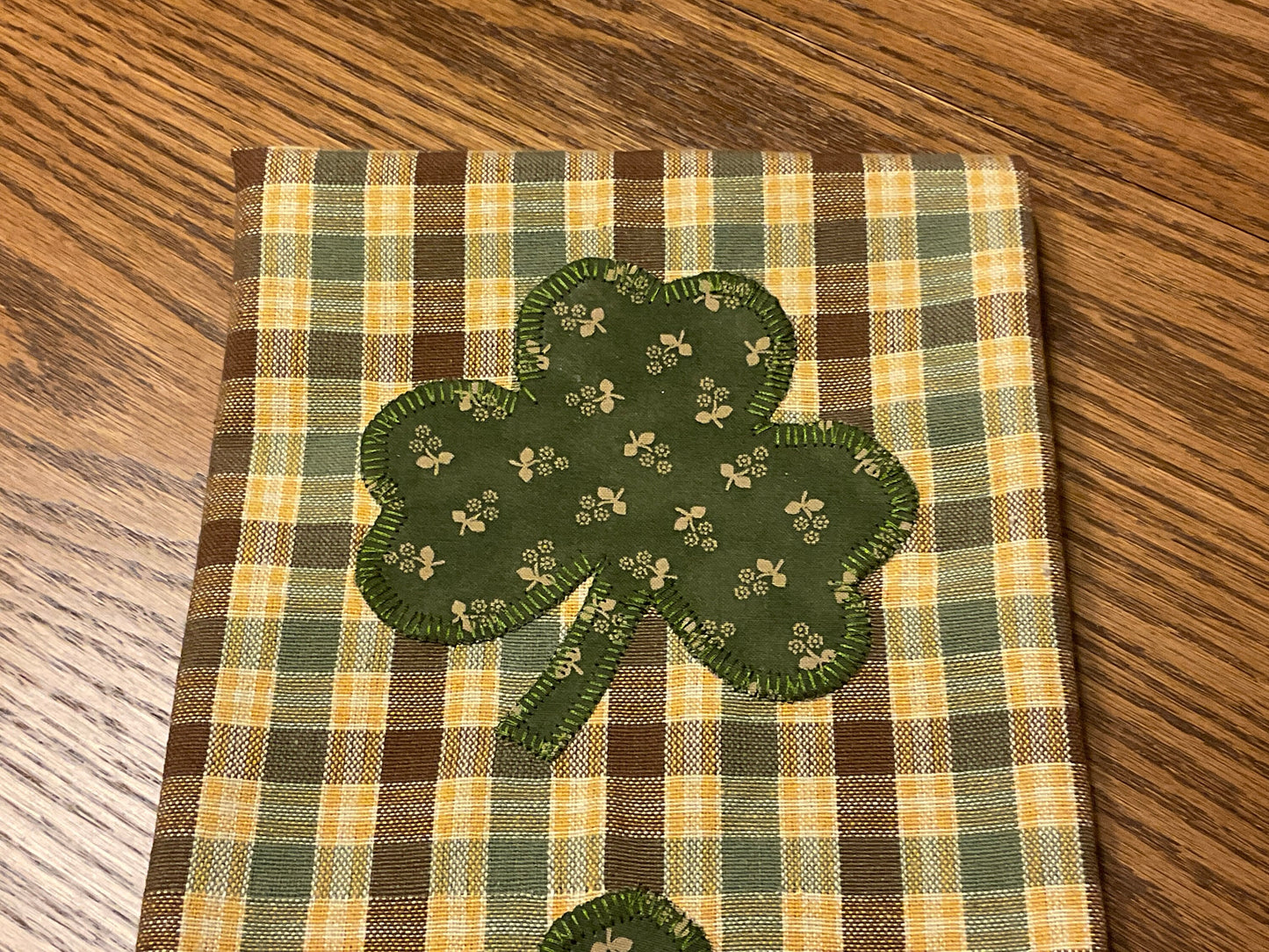 Primitive Farmhouse St.Patrick's Towel Item #1640