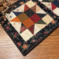 Primitive Farmhouse Scrappy Star Table Runner Item #1644