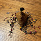 Primitive Farmhouse Chicken Pin Cushion, Shelf Sitter, Basket Filler Item #1668