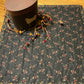Primitive Farmhouse Log Cabin Easter Bunny Table Topper Item #1659