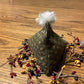 Primitive Farmhouse Chicken Pin Cushion, Shelf Sitter, Basket Filler Item #1670