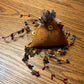 Primitive Farmhouse Chicken Pin Cushion, Shelf Sitter, Basket Filler Item #1667
