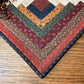 Primitive Farmhouse Log Cabin Easter Bunny Table Topper Item #1666