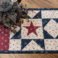 Primitive Farmhouse Americana Patriotic Table Runner Item #1682