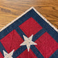 Primitive Farmhouse Americana Table Runner Item #1676