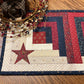 Primitive Farmhouse Log Cabin Table Runner Item #1680