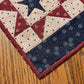 Primitive Farmhouse Americana Patriotic Table Runner Item #1884