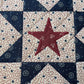 Primitive Farmhouse Americana Patriotic Table Runner Item #1682