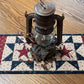 Primitive Farmhouse Americana Patriotic Table Runner Item #1885