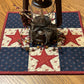 Primitive Farmhouse Americana Star Table Topper  Item # 1709