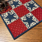 Primitive Farmhouse Americana Star Table Topper  Item # 1710