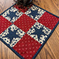 Primitive Farmhouse Americana Star Table Topper  Item # 1710