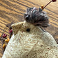 Primitive Farmhouse Chicken Pin Cushion, Shelf Sitter, Basket Filler Item #1717