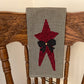 Primitive Farmhouse Americana Star Towel Item # 1705
