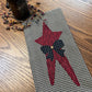 Primitive Farmhouse Americana Star Towel Item # 1705