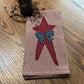 Primitive Farmhouse Americana Star Towel Item # 1706