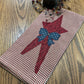 Primitive Farmhouse Americana Star Towel Item # 1706