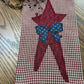 Primitive Farmhouse Americana Star Towel Item # 1706