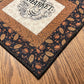 Primitive Farmhouse Chicken embroidery Table Topper Item #1729