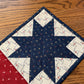 Primitive Farmhouse Americana Patriotic Table Runner Item #1737