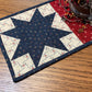 Primitive Farmhouse Americana Patriotic Table Runner Item #1737