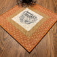 RESERVED FOR TOM Primitive Farmhouse Chicken Embroidery Table Topper Item #1734