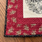 Primitive Farmhouse Chicken embroidery Table Topper Item #1738