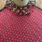 Primitive Farmhouse Chicken embroidery Table Topper Item #1738
