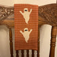 Primitive Farmhouse Ghost Halloween Towel Item #1745