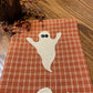 Primitive Farmhouse Ghost Halloween Towel Item #1745