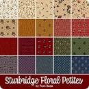 Sturbridge Floral Petites by Pam Buda Jelly Roll 40pc # ST77-0006