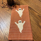 Primitive Farmhouse Ghost Halloween Towel Item #1745
