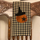 Primitive Farmhouse Pumpkin Towel Item #1740