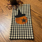 Primitive Farmhouse Pumpkin Towel Item #1740