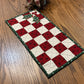 Christmas Primitive Farmhouse Table Runner Item #1763