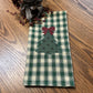 Christmas Primitive Farmhouse Towel Item #1765