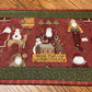 Christmas Primitive Farmhouse Santa Table Runner Item #1817