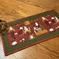 Christmas Primitive Farmhouse Santa Table Runner Item #1817