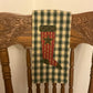 Christmas Primitive Farmhouse Towel Item #1780