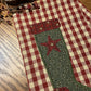 Christmas Primitive Farmhouse Towel Item #1786