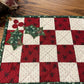 Christmas Primitive Farmhouse Table Runner Item #1763