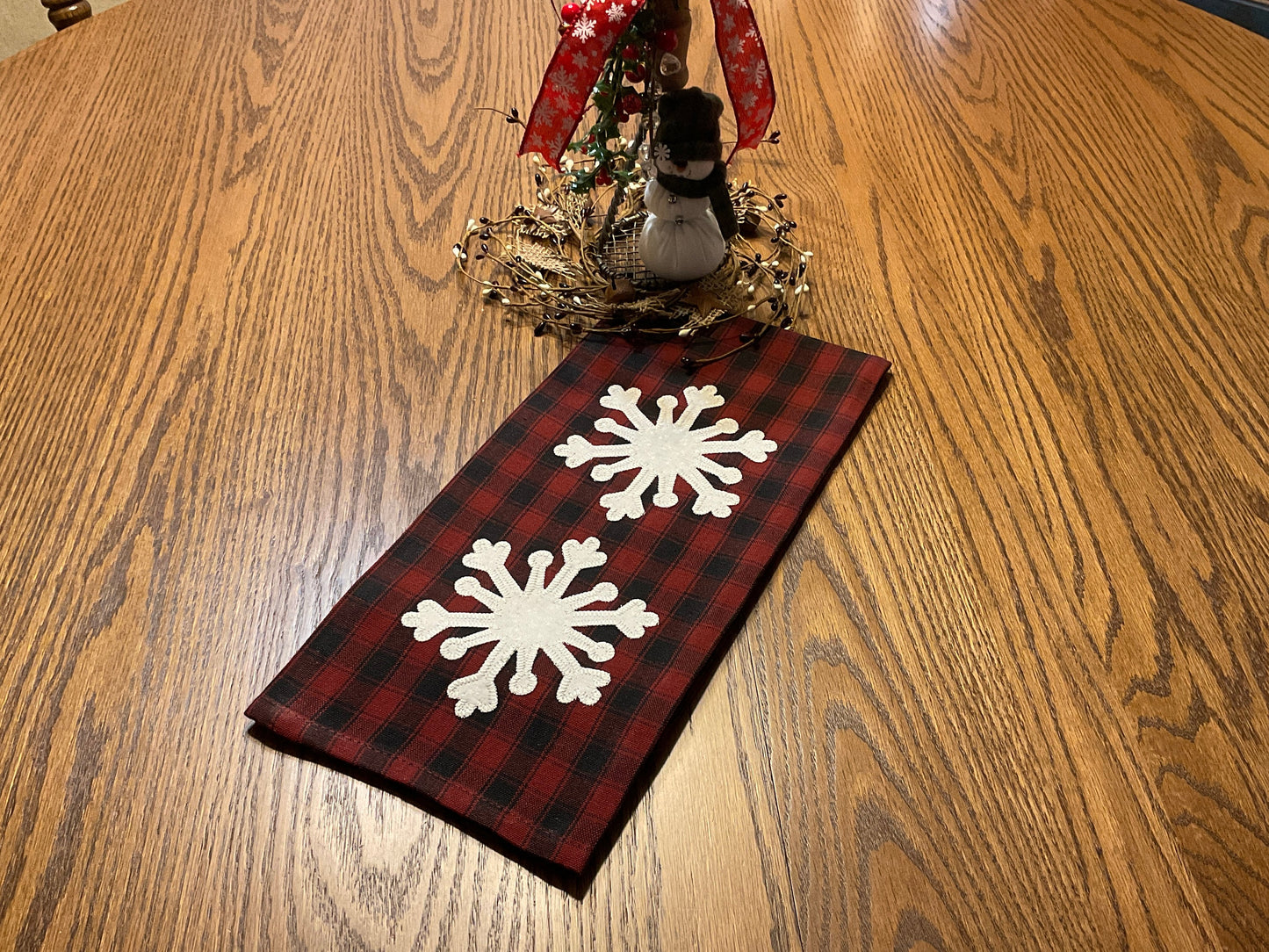 Christmas Primitive Farmhouse Towel Item #1808