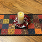 Primitive Farmhouse Scrappy Table Runner Item #1823