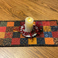 Primitive Farmhouse Scrappy Table Runner Item #1822